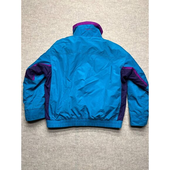Vintage 90's Columbia Bugaboo Teal Full Zip Women's Winter Coat Women's Large - Picture 5 of 15